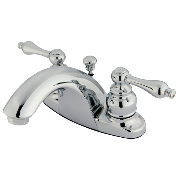 4" Centerset Bathroom Faucet, Chrome